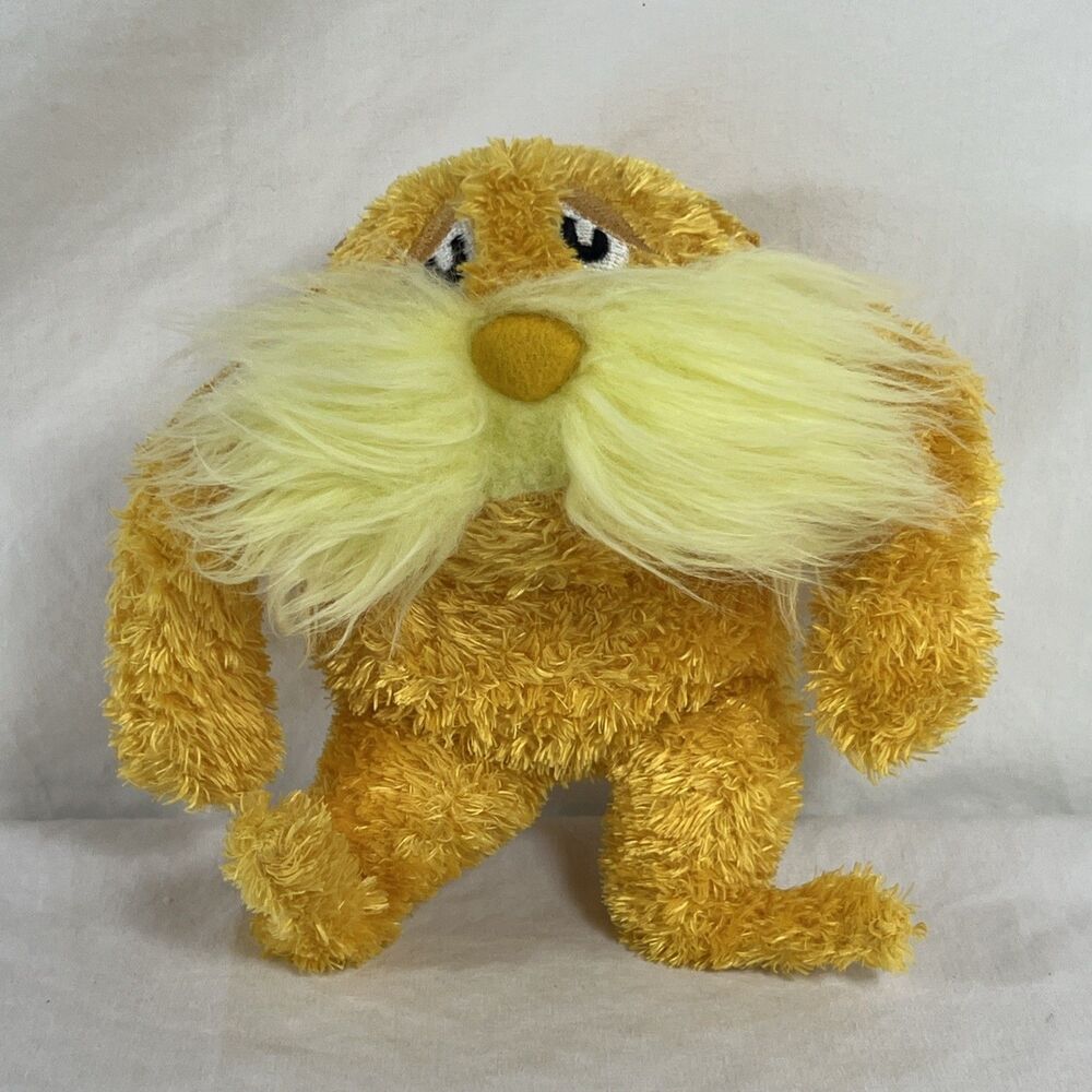 Dr. Seuss - The Lorax 6" Plush Stuffed Toy - 2012 Manhattan Toys